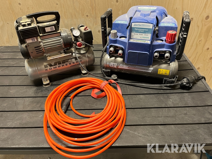 2st Kompressorer Scanfast och MFT