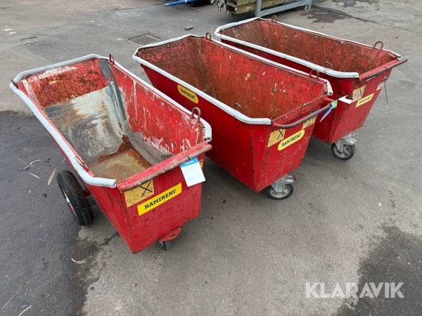 Fodervagn 3 st Starke Arvid 14000