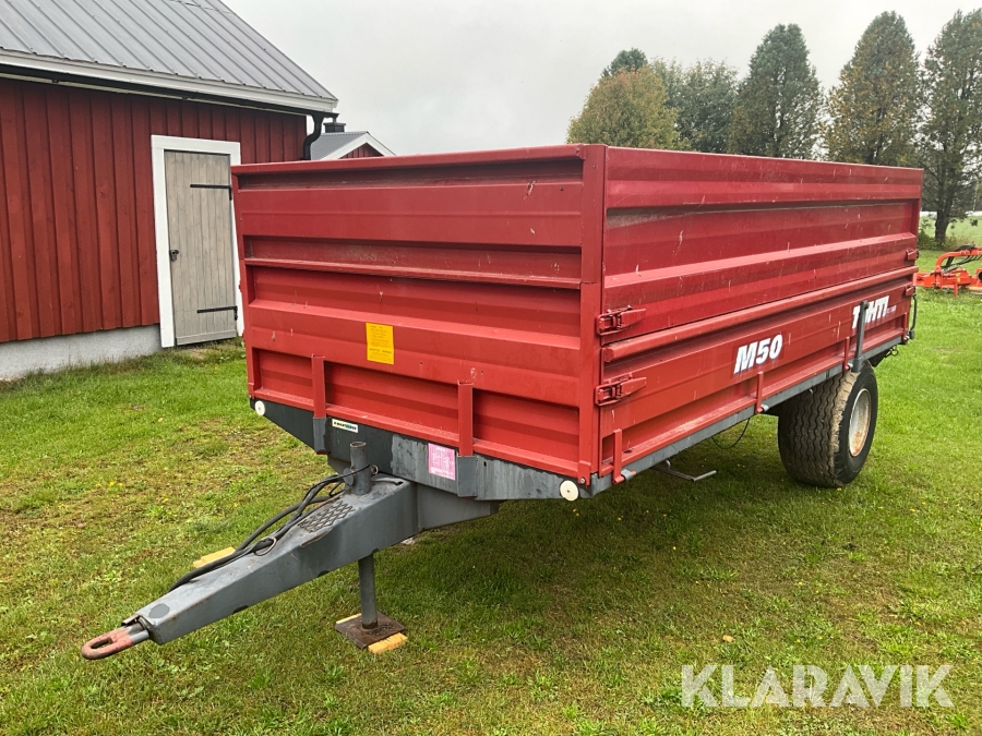 Spannmålsvagn Weckman Steel OY Tuhti M50