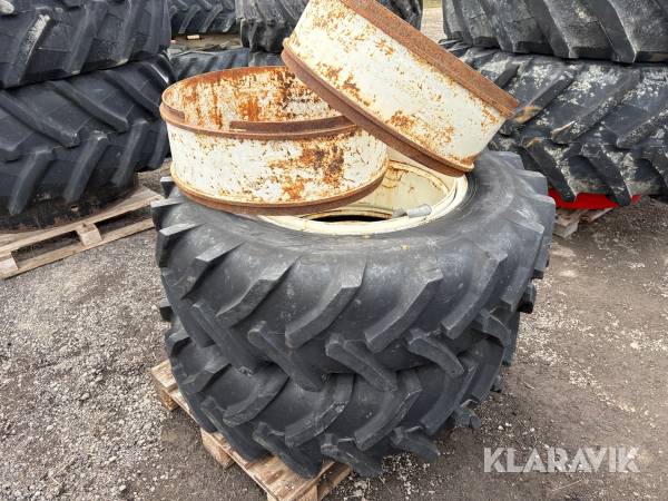 Dubbelmontage Barum 14,9 R28