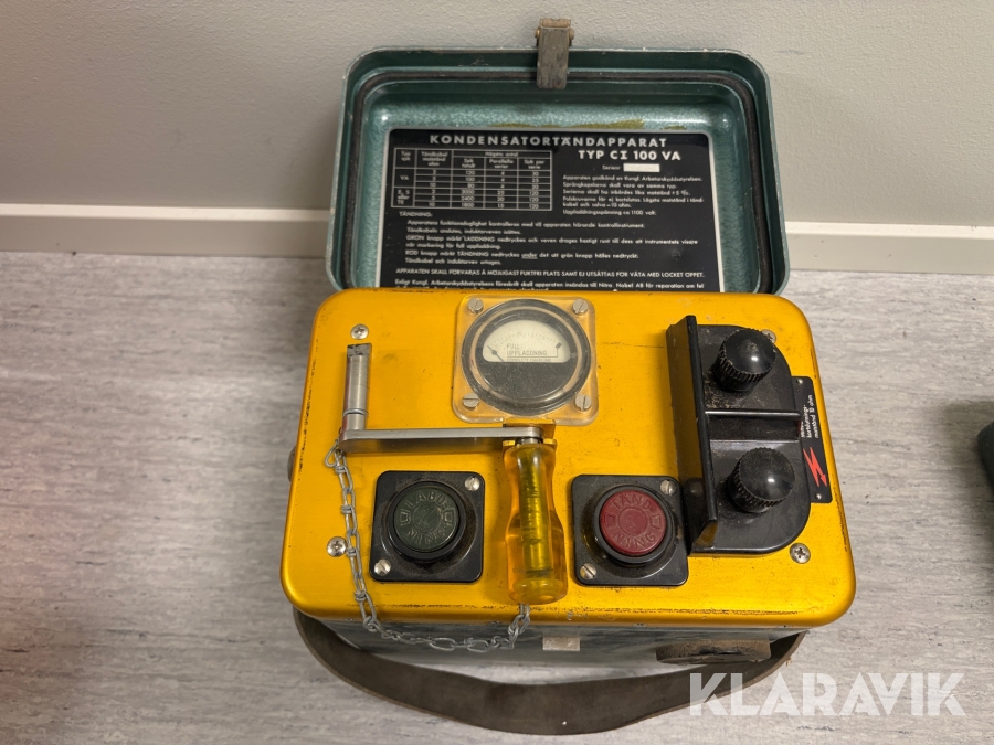 Kondensatortändapparat Nitro Nobel CI 100 VA