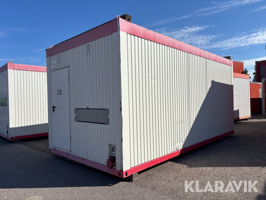 Sovmodul Pro Contain GmbH med Pentry och WC