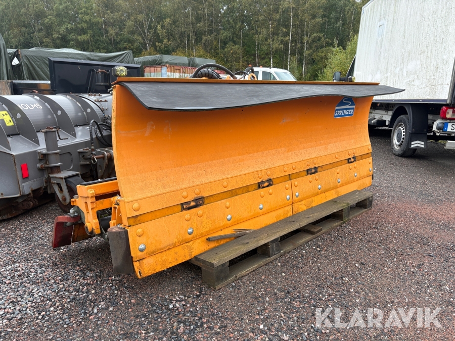 Plogblad Springer 250 Trepunkt Oanvänd