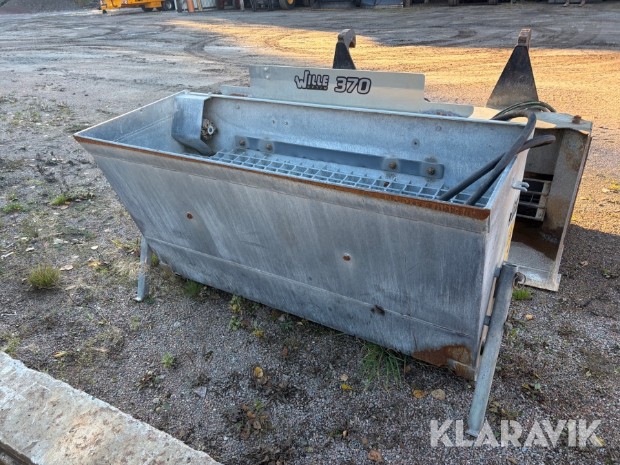 Sandspridarskopa Wille 370 Trima
