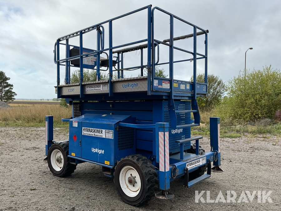 Saxlift/Plattformslift UpRight X33RT