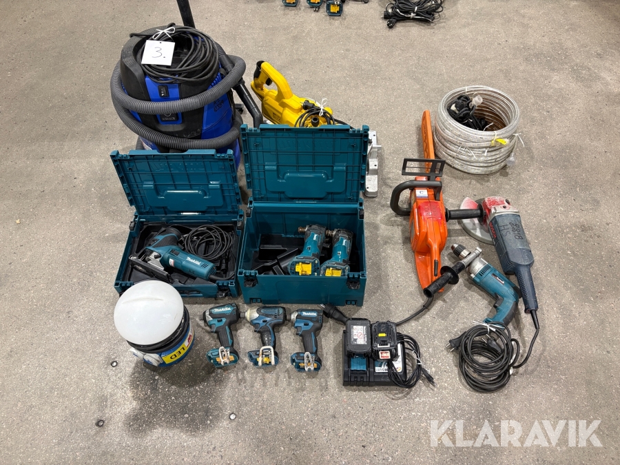 El och batterimaskiner
