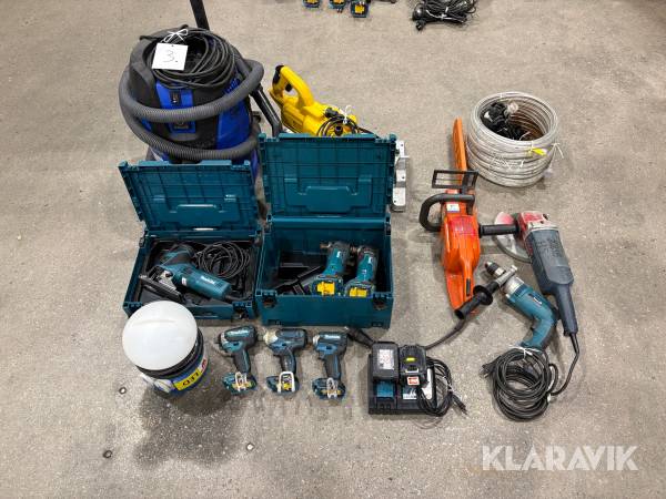 El och batterimaskiner
