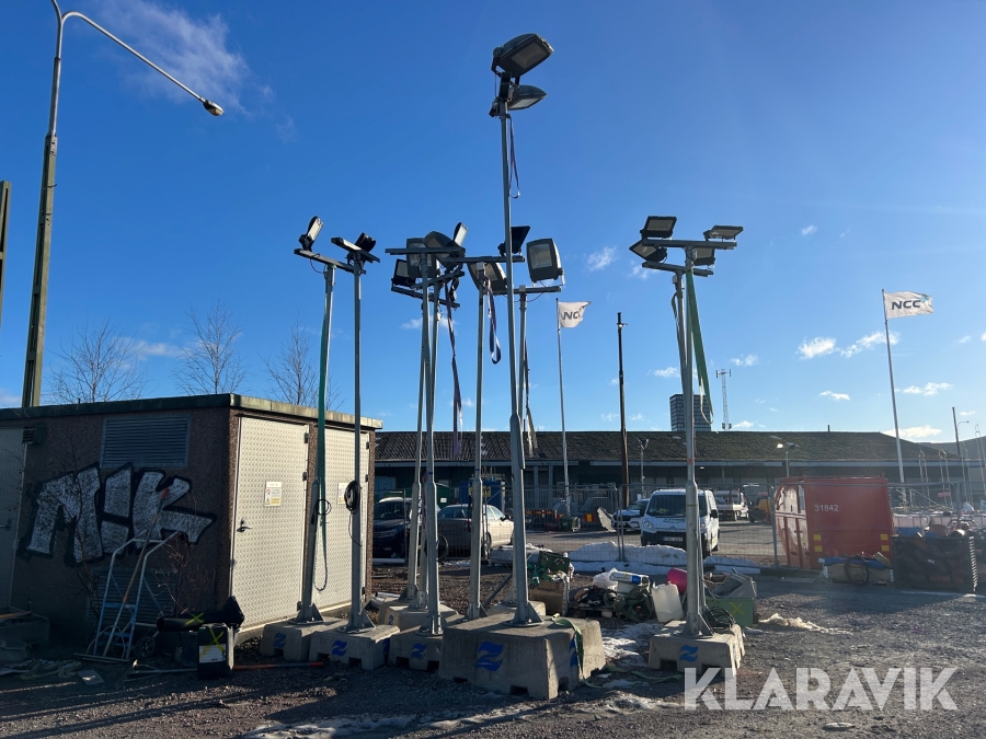 Lyktstolpar med z-block 10 st