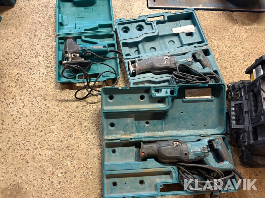 Sticksåg 1 st, Tigersåg 2 st Makita 4341FCT / JR3070