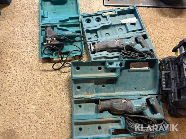 Sticksåg 1 st, Tigersåg 2 st Makita 4341FCT / JR3070