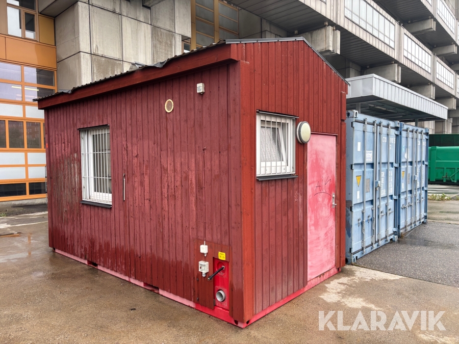 Containerbod med toalett
