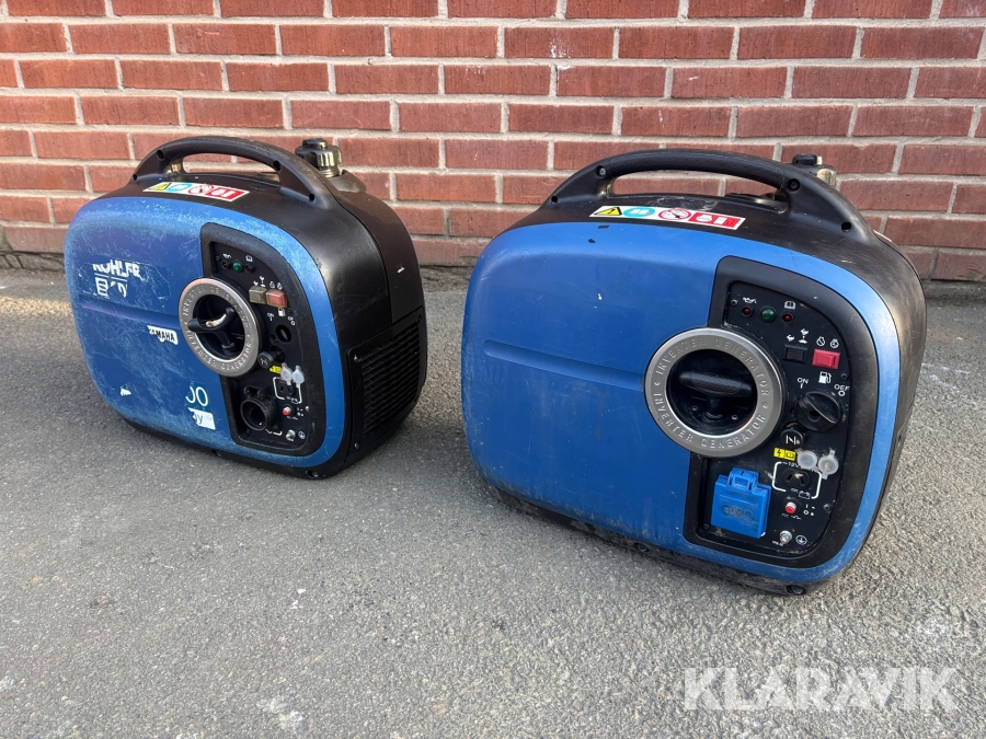 Elverk SDMO Pro 2000C5 2 st