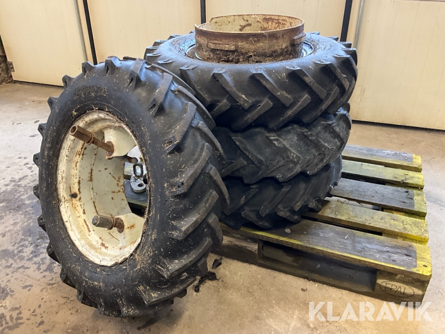 Dubbelmontage Alliance 6.50-16 till Metrac H7S