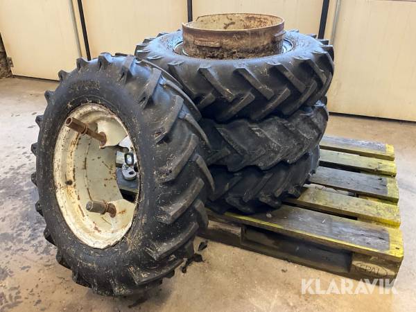 Dubbelmontage Alliance 6.50-16 till Metrac H7S