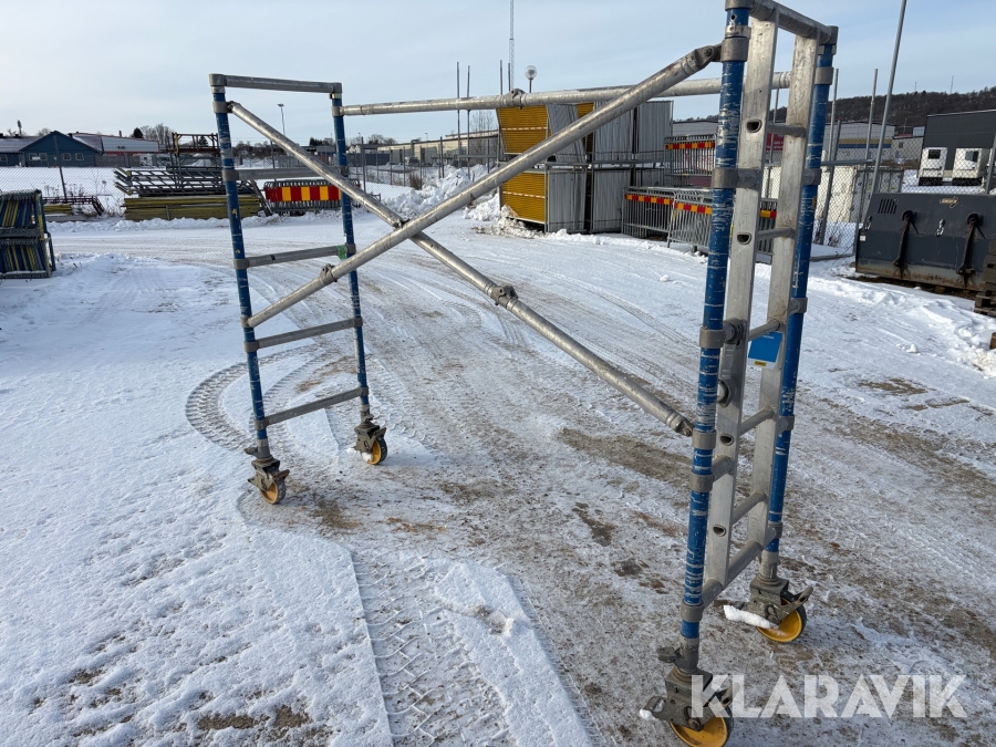 Aluminiumställning Instant VX Base 0,75 x 2,50 m