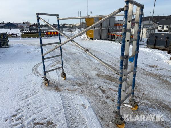 Aluminiumställning Instant VX Base 0,75 x 2,50 m