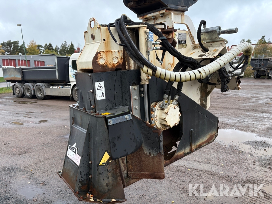 Spårfräs Simex T450