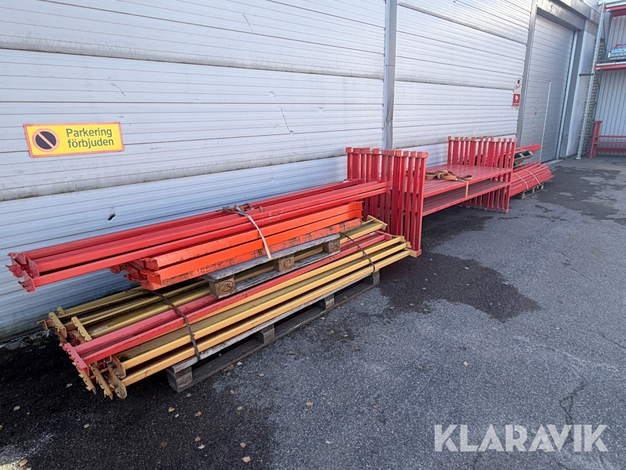 Delar till pallställ