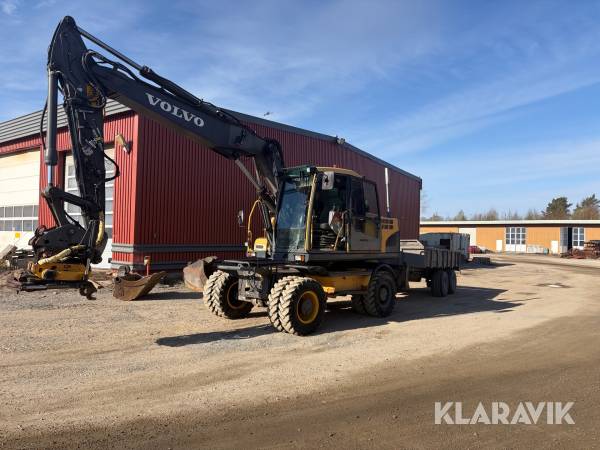 Grävmaskin Volvo EW160C