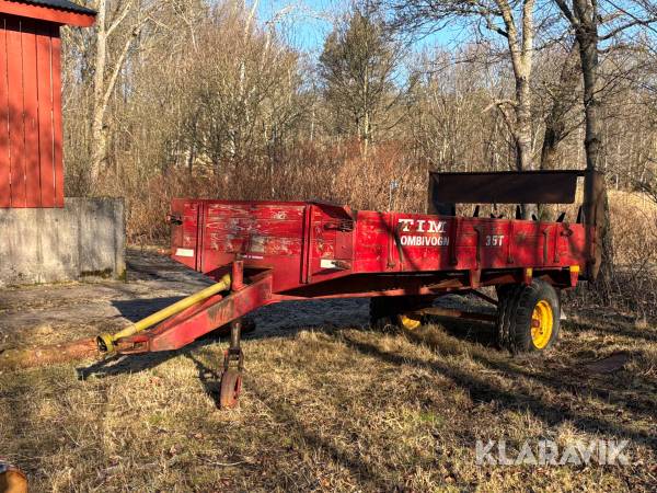 Gödselspridare Tim Combivogn 3,5 T