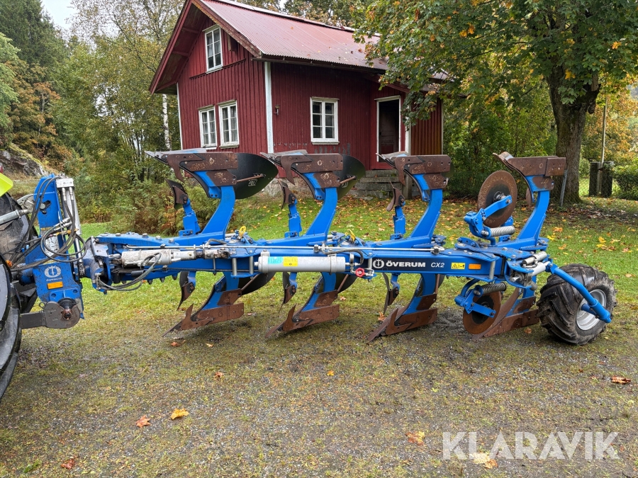 Växelplog Överum CX 4975 H XLD 4-skärig