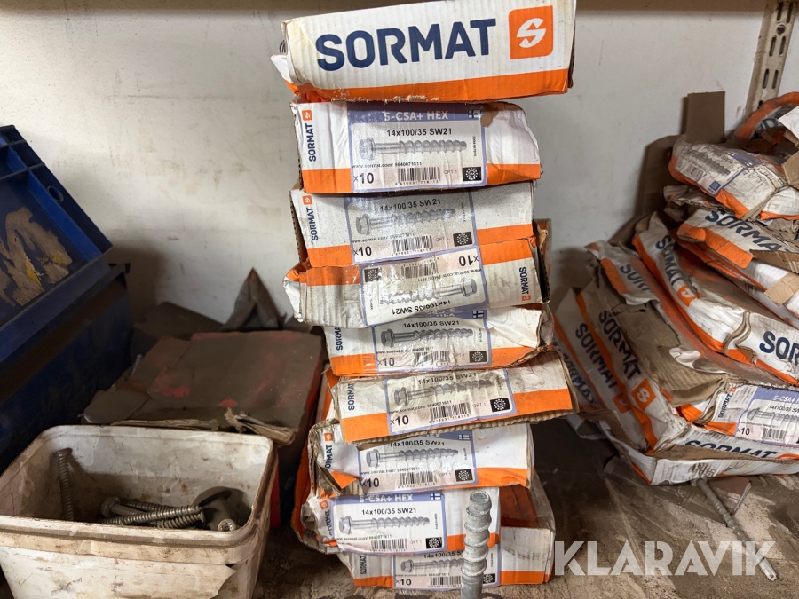 Betongskruv Sormat 14x100/35 SW21