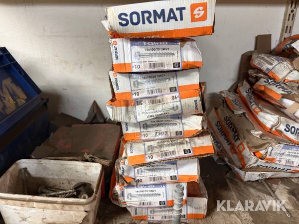 Betongskruv Sormat 14x100/35 SW21