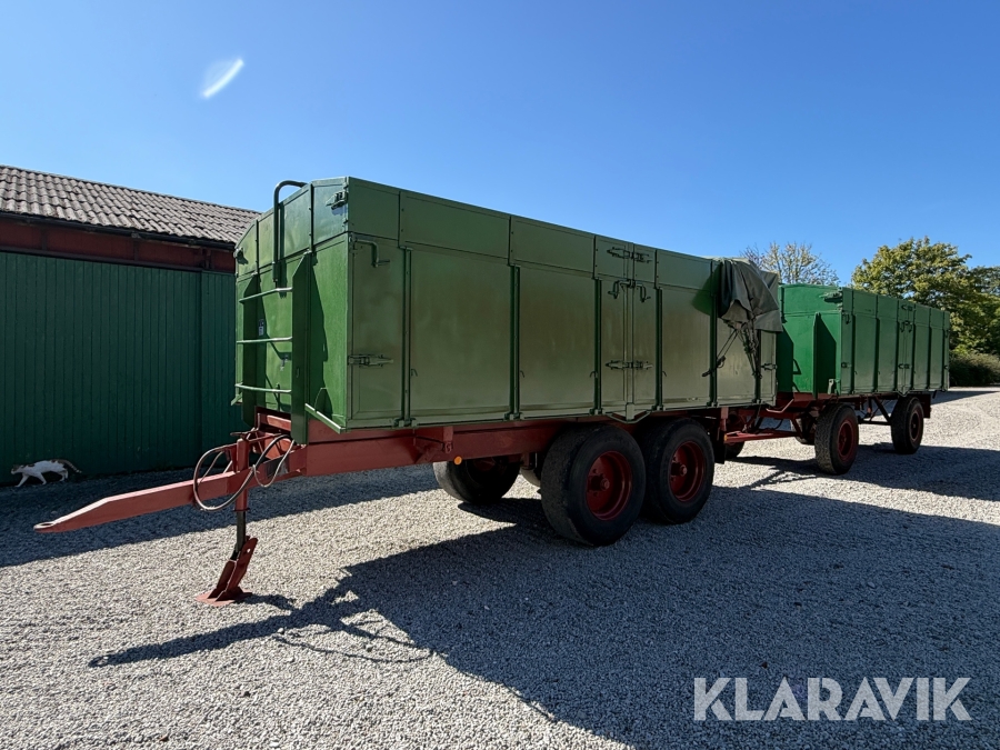 Spannmålsvagnar Håkantorp Vagnfabrik 2 st