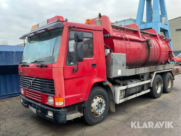 Slamsugarbil Volvo FL10 intercooler