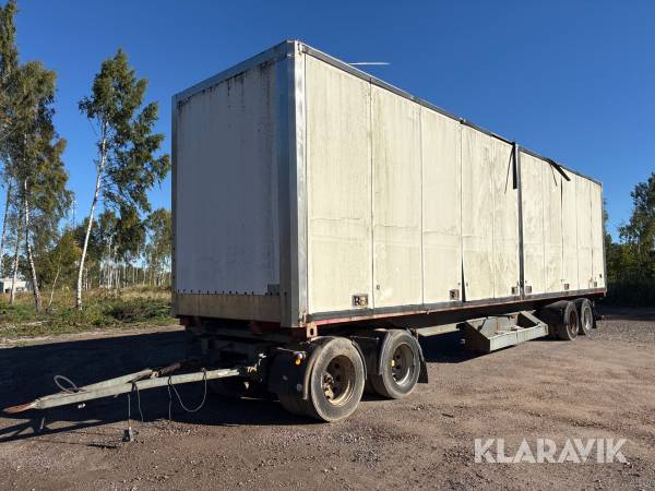 Lastbilssläp Forss-Parator S4-SPC-125 med containerlås 