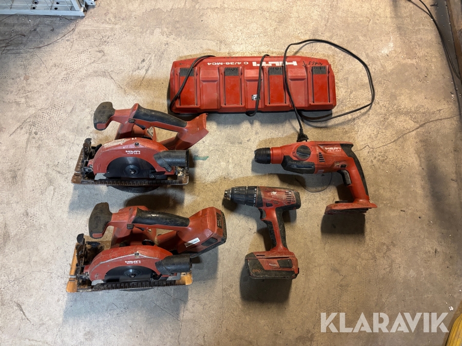 Paket med maskiner Hilti