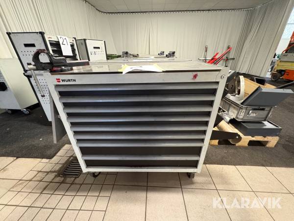 Verktygsvagn Wurth