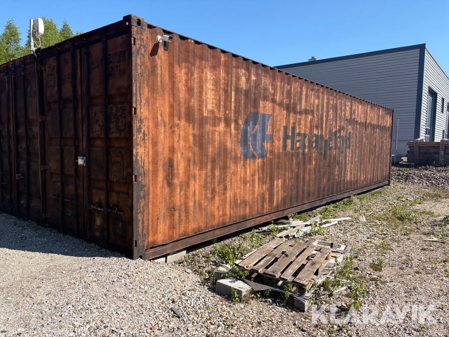 Container 40fot med klass 5 lås