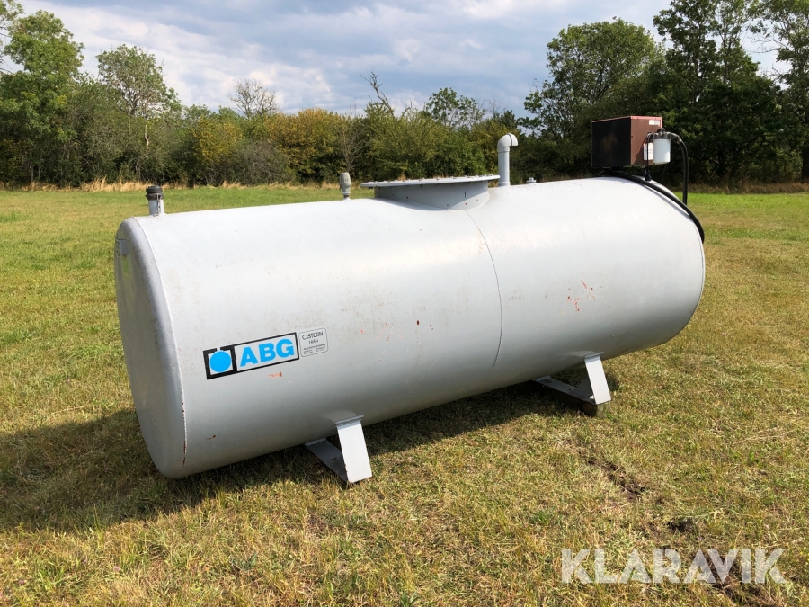 Dieseltank med pump  ABG 3000 L 