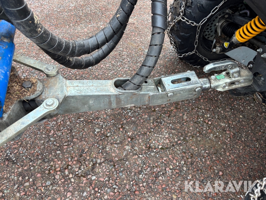 Skogsvagn Avestavagnen Ranger STD hydraulaggregat