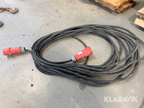 3-fas kabel Gelia Typ 13 32A 25m