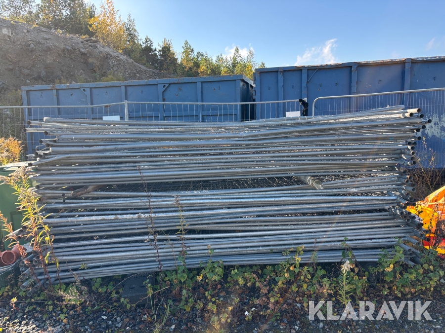 Byggstängsel Bgfix, Ahlgrens, skandinaviska områdesskydd. 3m