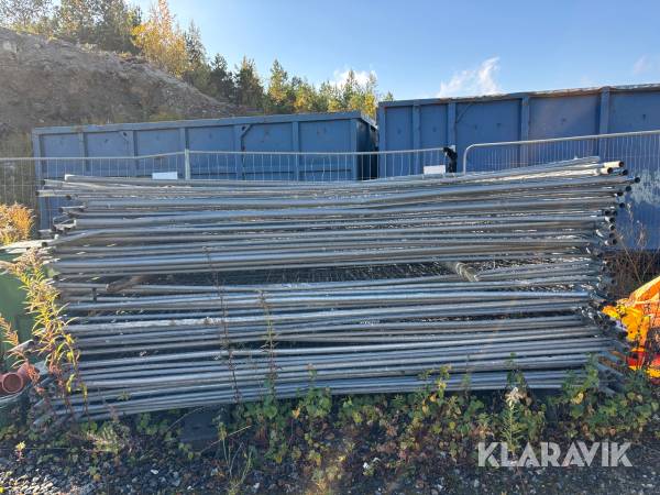 Byggstängsel Bgfix, Ahlgrens, skandinaviska områdesskydd. 3m