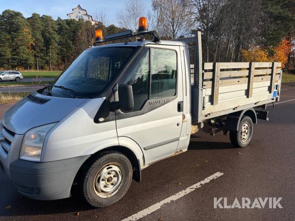 Flakbil Ford Transit 3 vägstipp