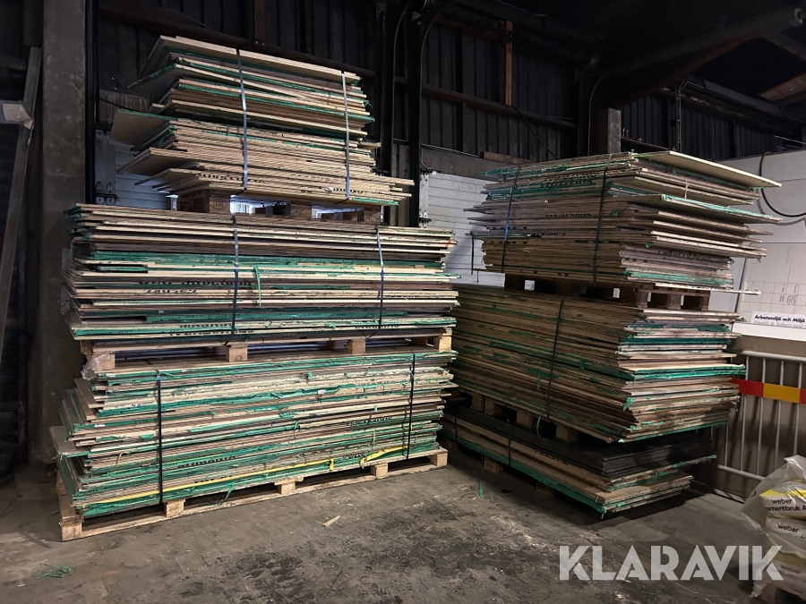 Plywood 6 pallar