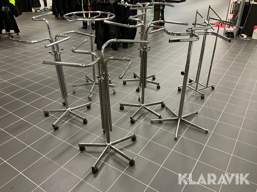 Klädställningar 7 st