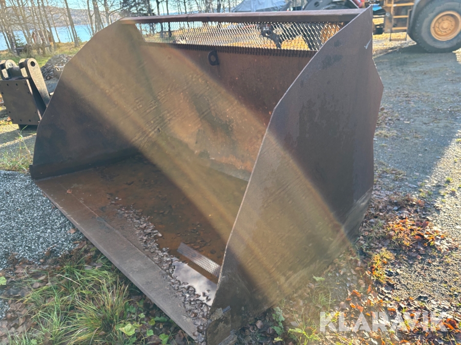 Snöskopa hemmabyggd 2450mm