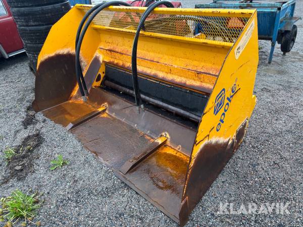 Sandspridarskopa Epoke med stora BM