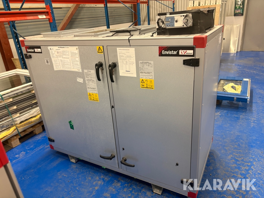 Ventilationsaggregat IV Produkter Envistar Top ELFF-028Z-EC01
