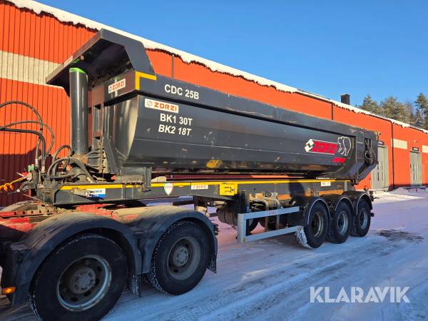 Tippsläp Zorzi 36S075PRS