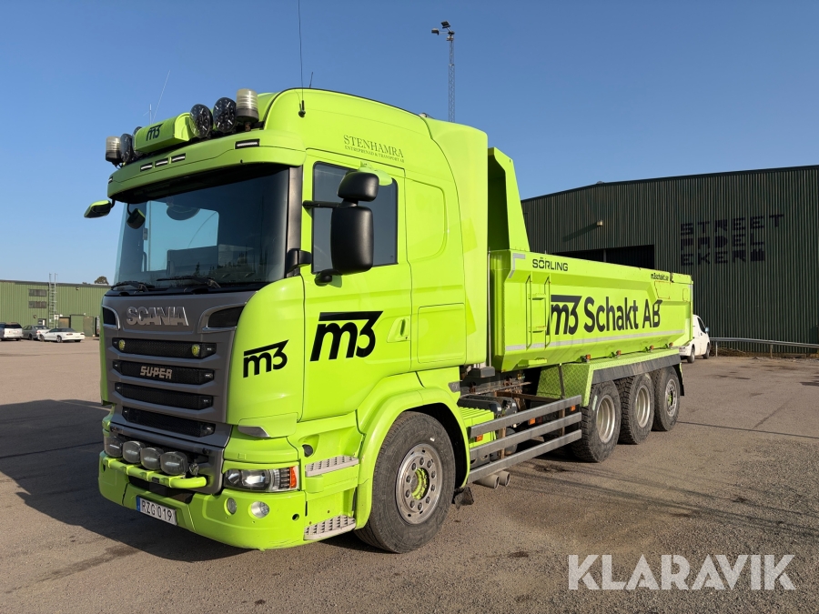 Schaktbil Scania R580 V8 8X4