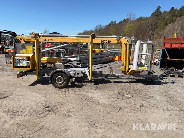 Släpvagnslift Ommelift Mini 12 EBJ