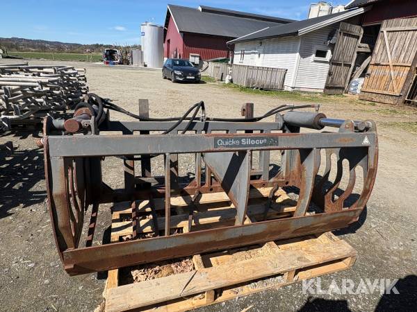 Ensilageuttagare Alö Quicke Silocut 190