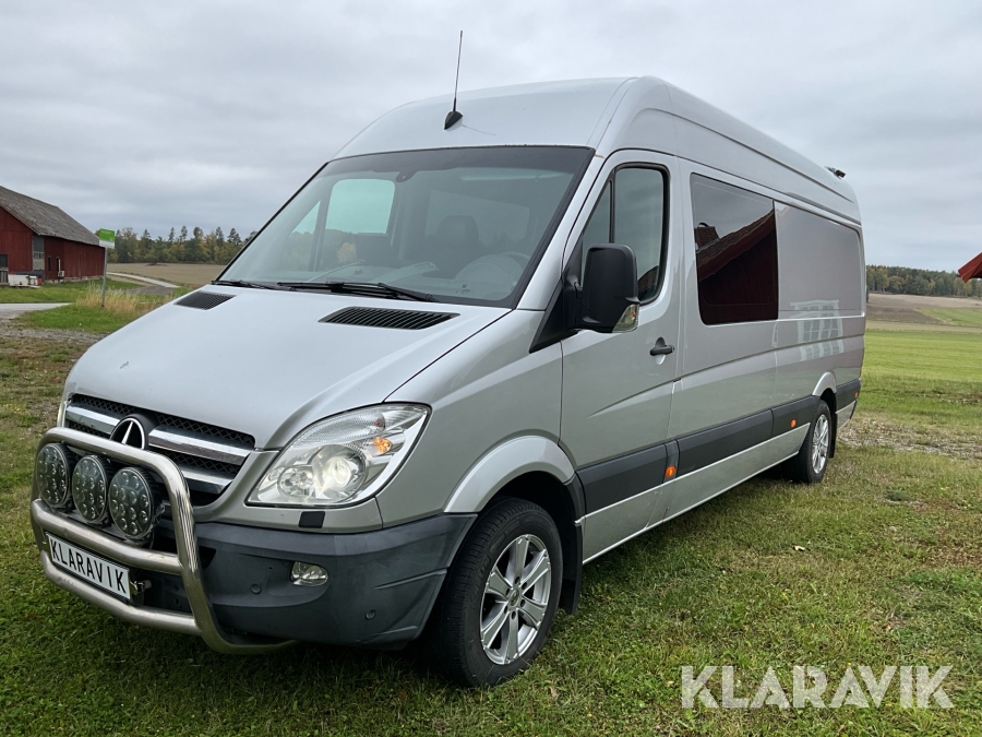 Skåpbil Mercedes-Benz Sprinter 319 Mixto 5-sits Crossbuss