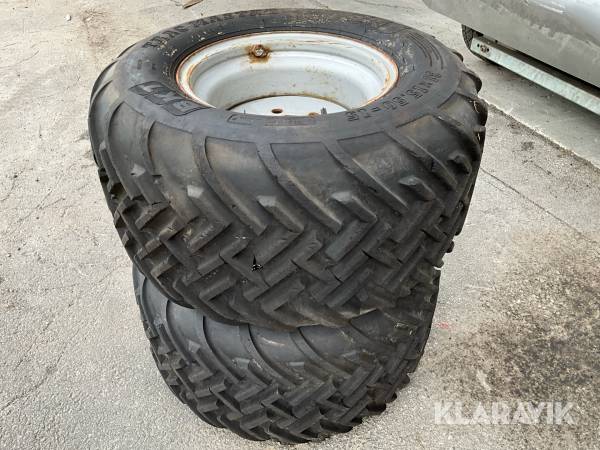 Lantbruksdäck 31x15.50-15 BKT Trac Master med fälg 2 st